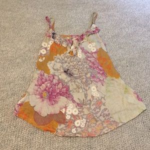 Old Navy Floral Nude Shirt